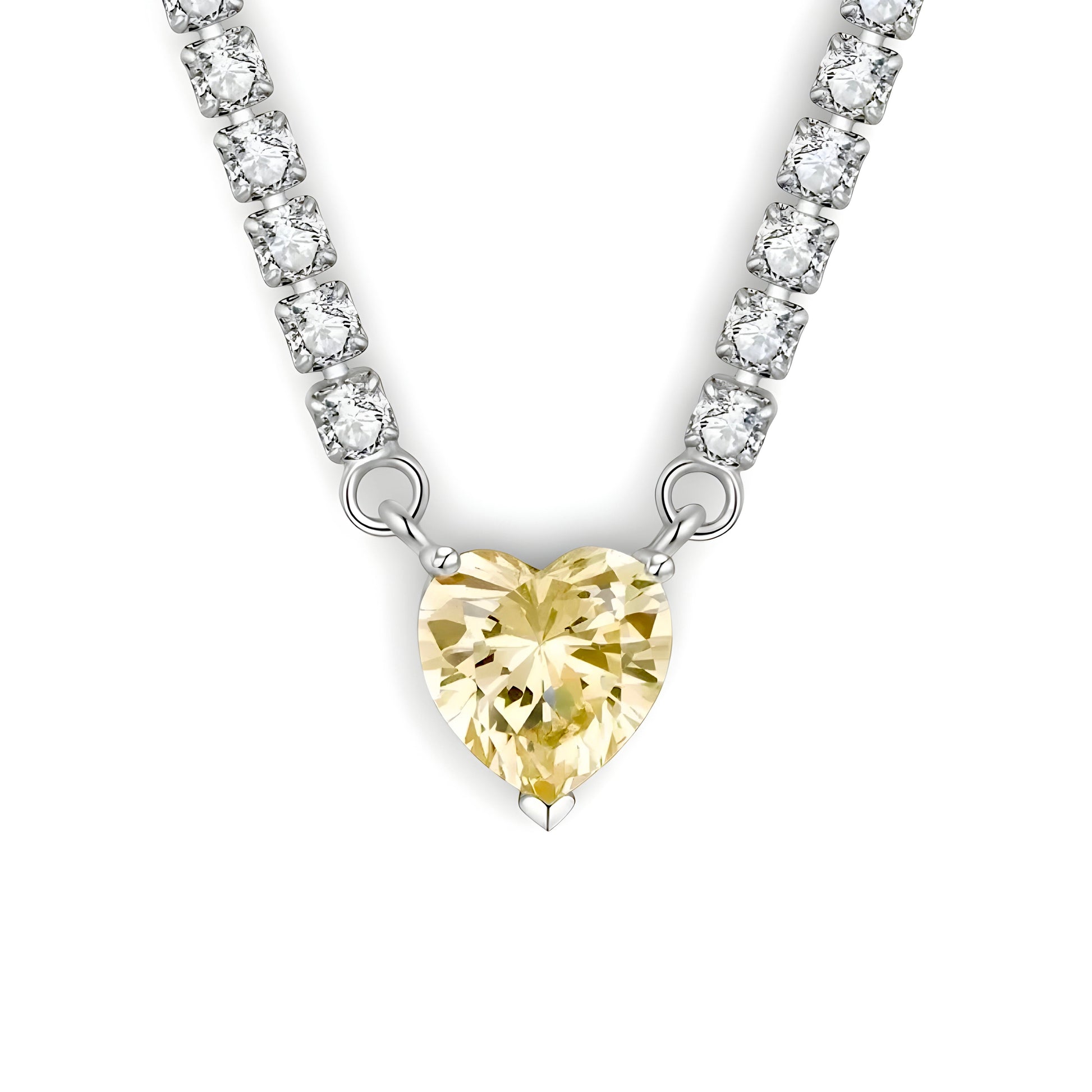 Sunlit Embrace Tennis Necklace - MG ESSENCE