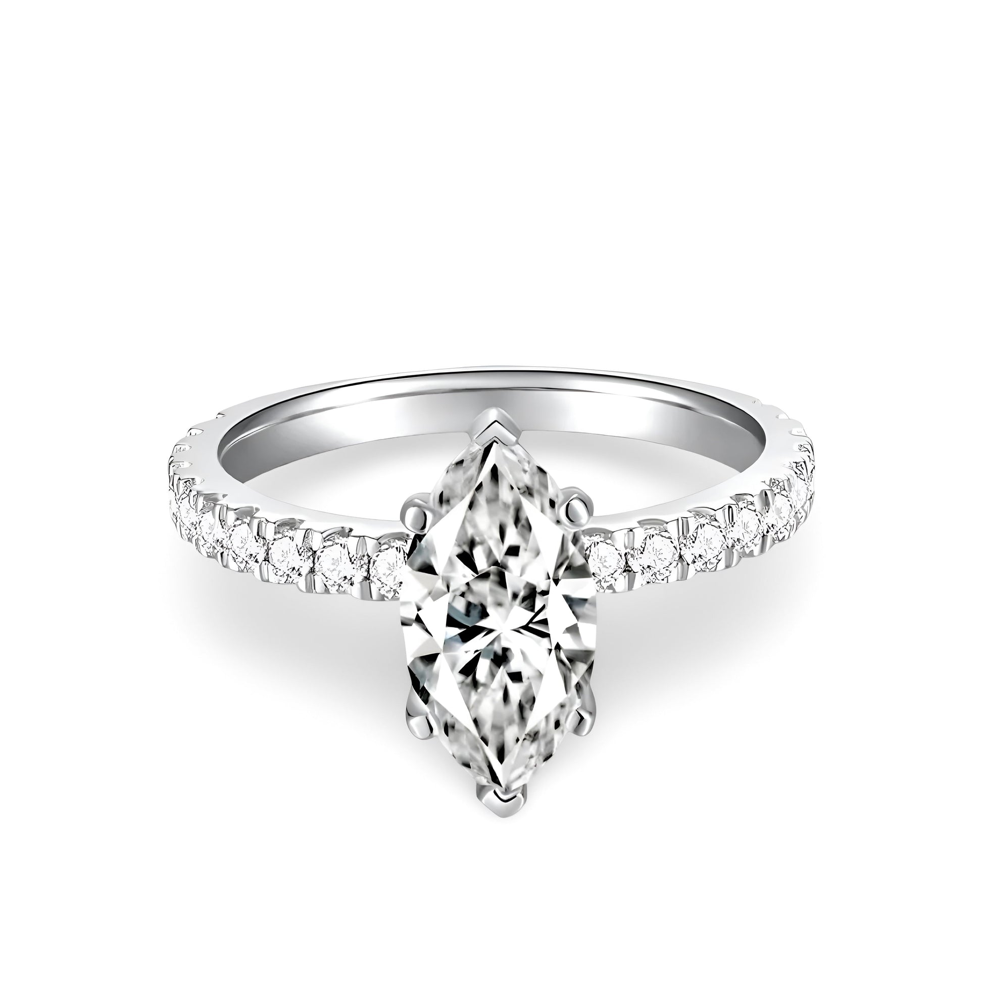 2.0 CT MG Mystic®️Marquise Ring - MG ESSENCE