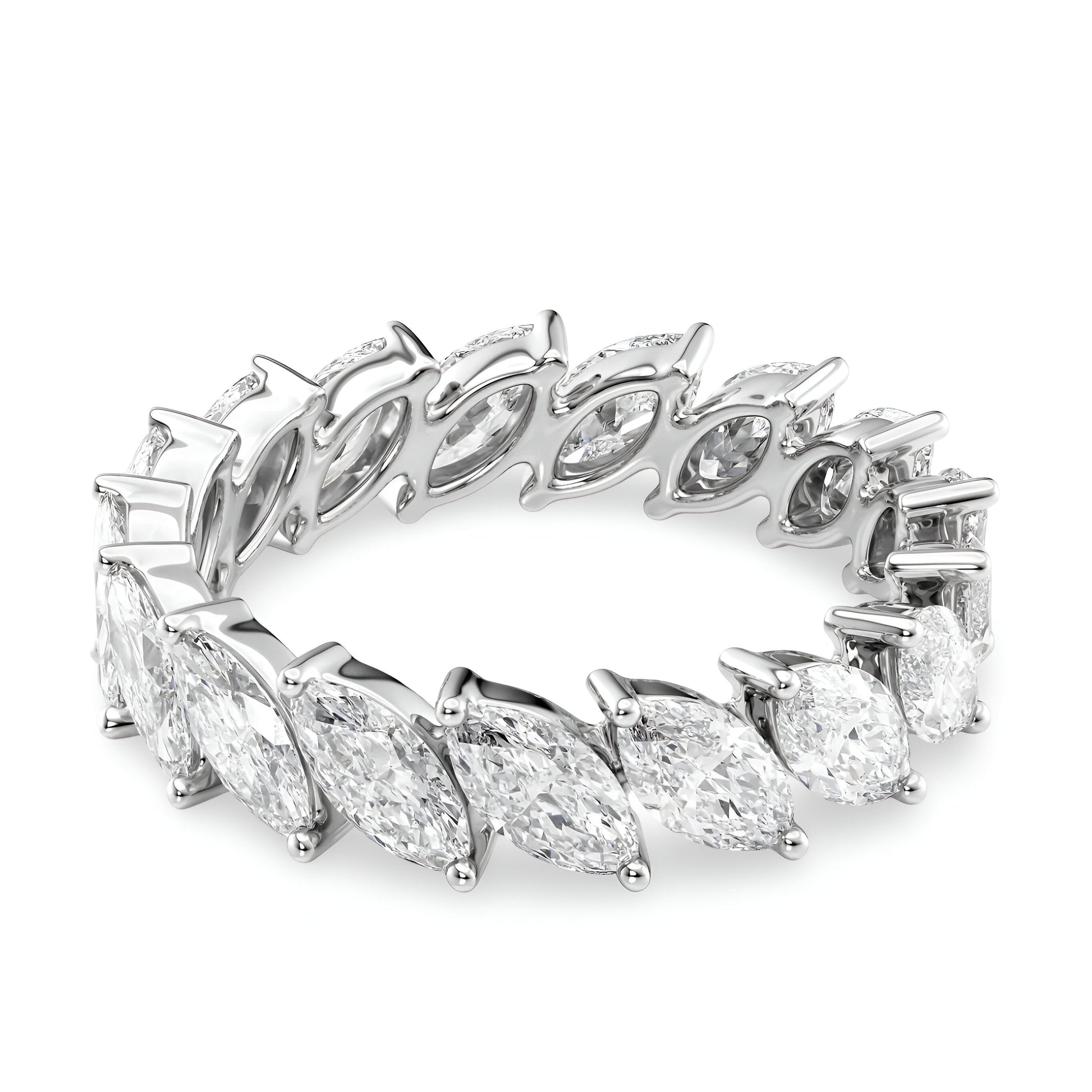 The Royal Leaf Marquise Band MG ESSENCE