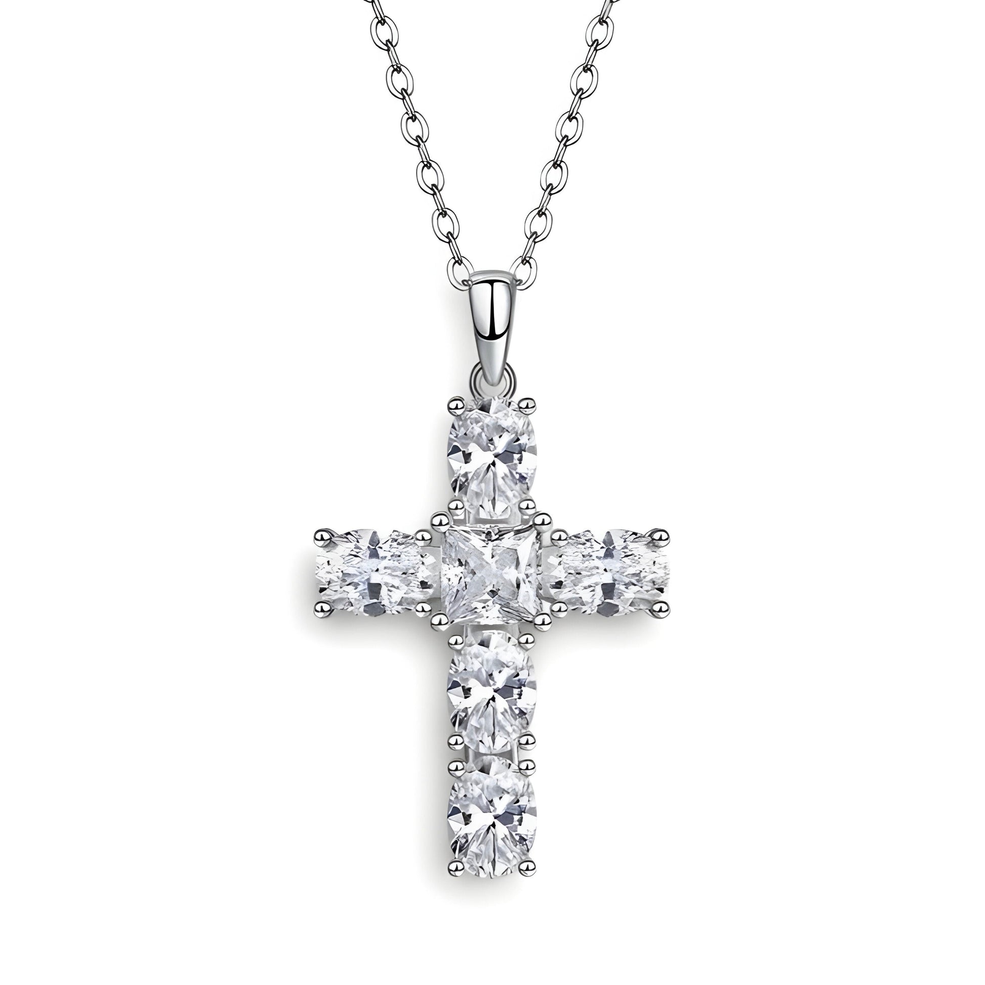 The Lumen Cross Necklace - MG ESSENCE