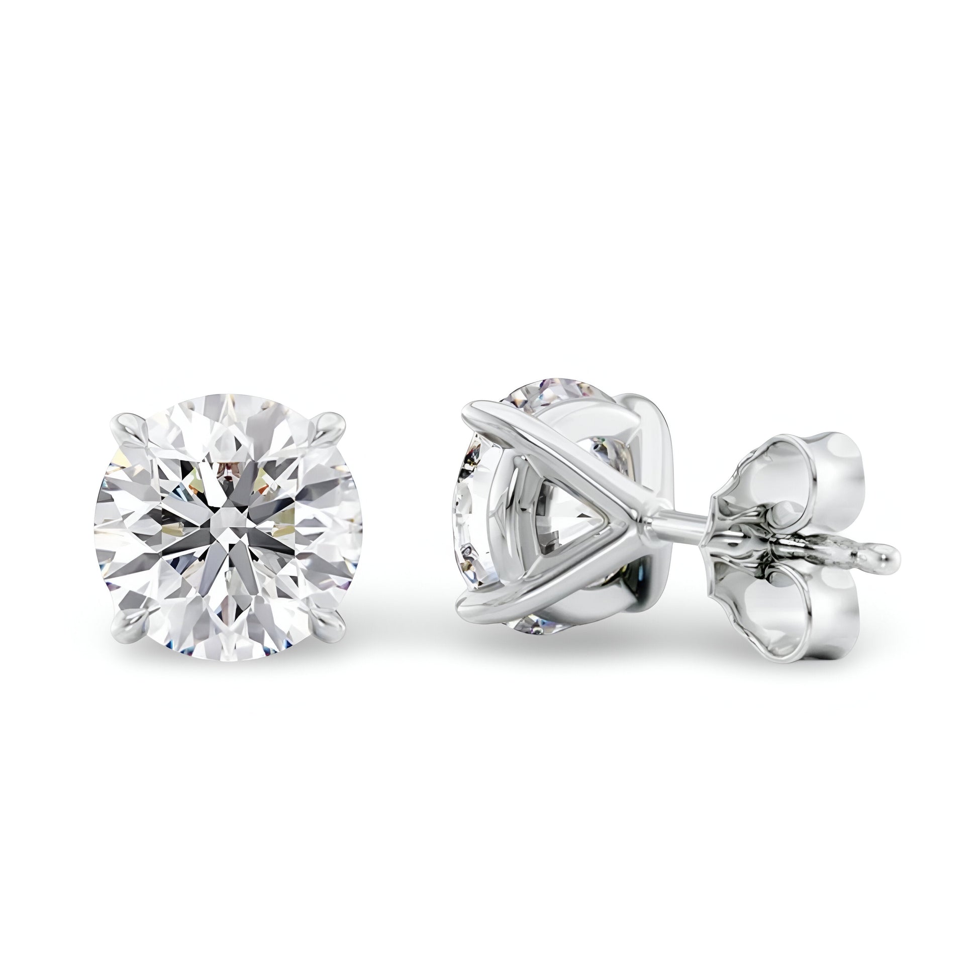 Round Stellar Gleam Earrings MG ESSENCE