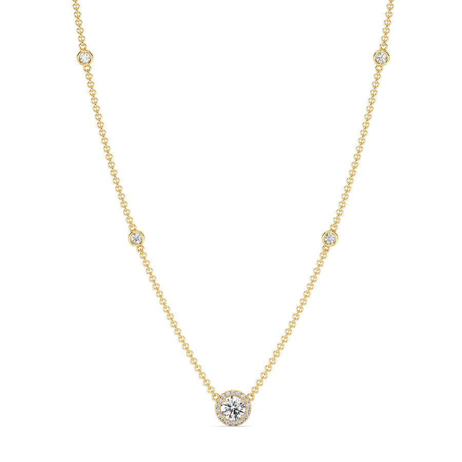 Gold Eternal Life Necklace - MG ESSENCE