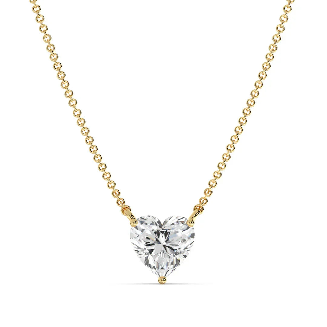 MG TIMELESS®️ GOLD Heart Gold Necklace - MG ESSENCE