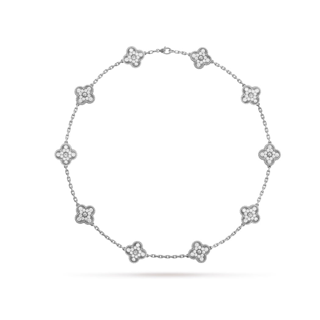 Vintage Silver Luminary Bracelet - MG ESSENCE