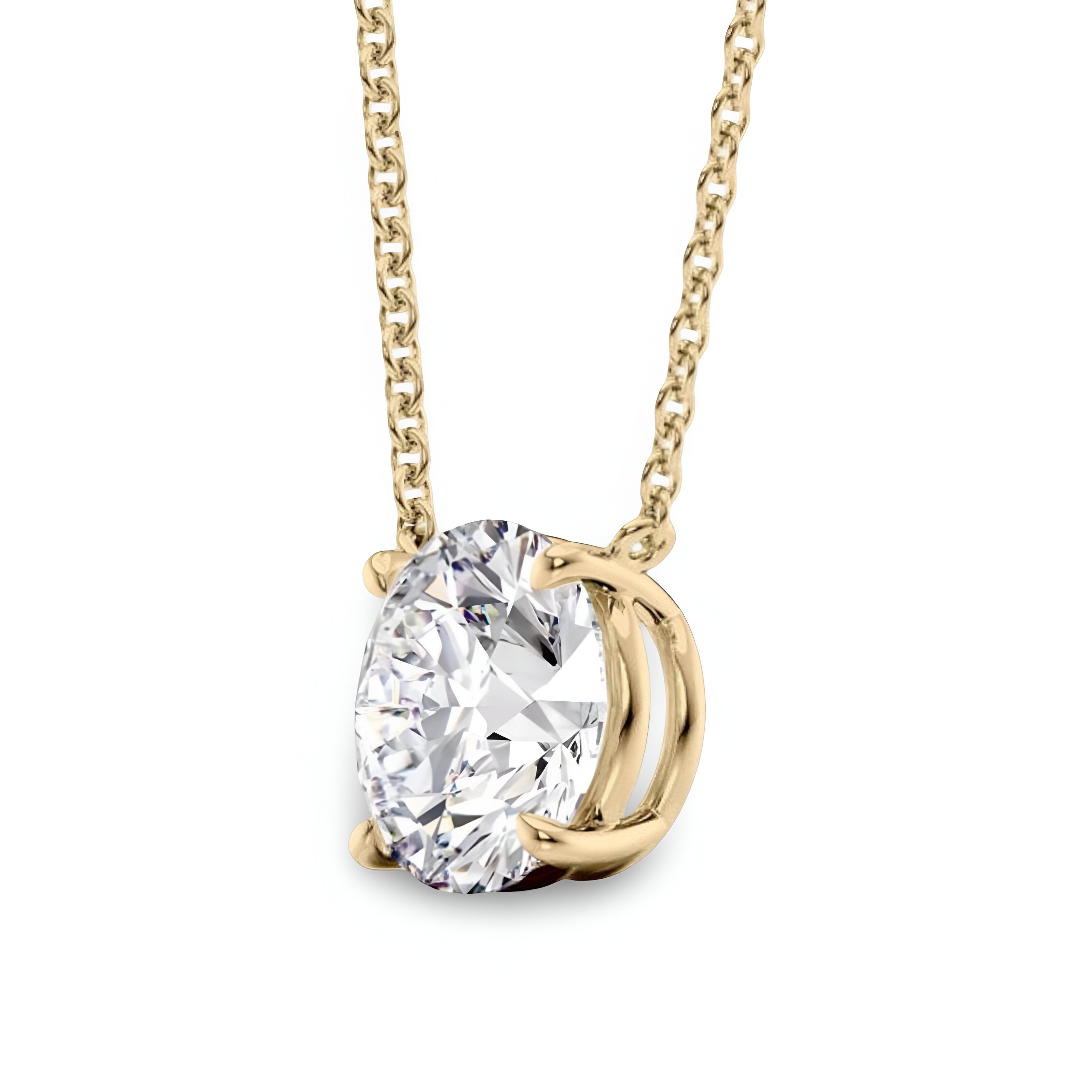 Round Aurora Glow Necklace