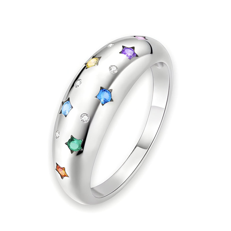 MG Violet Aura Ring