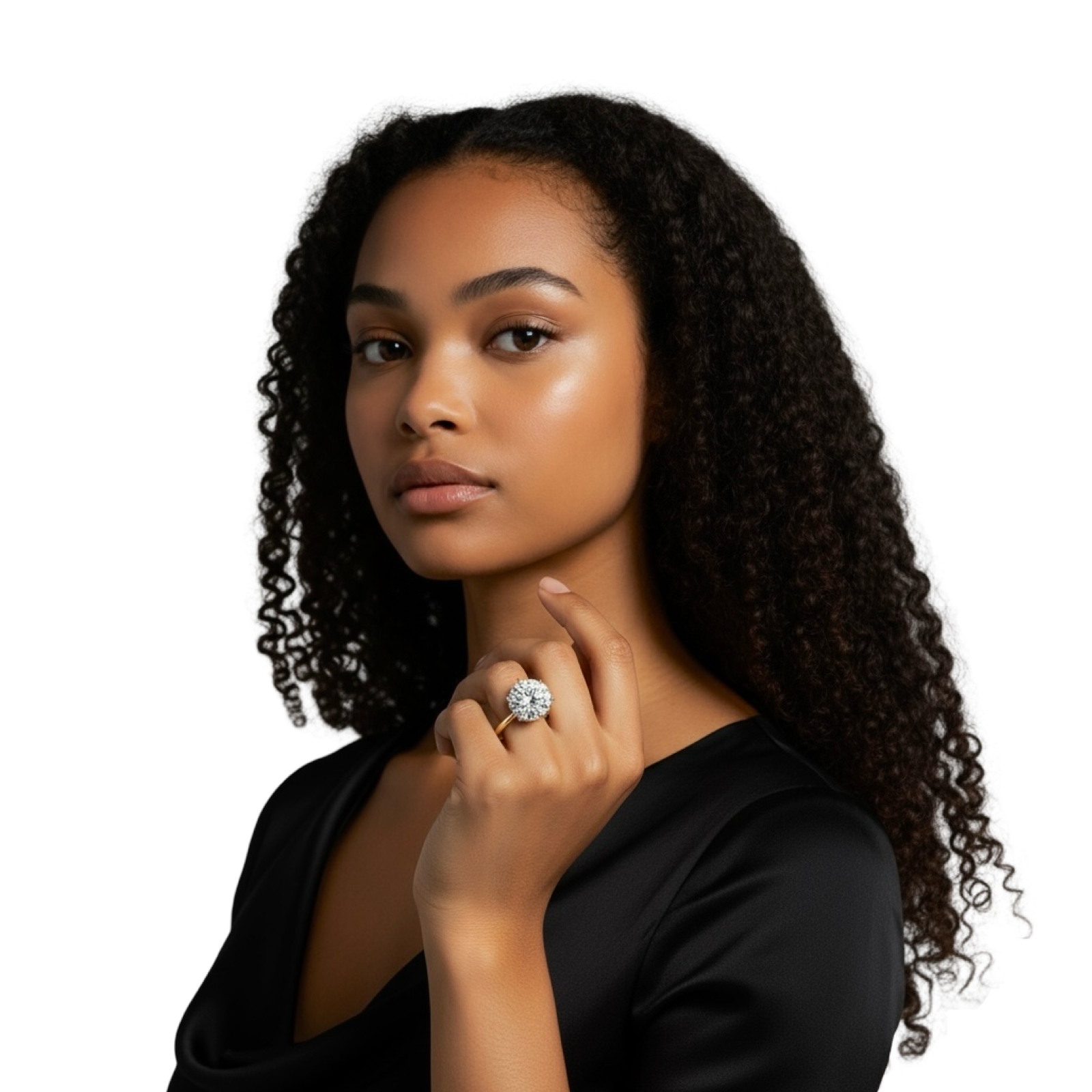 MG Lumina™ 10.0ct Round Brilliant Solitaire Ring – 9ct / 14ct / 18ct Gold