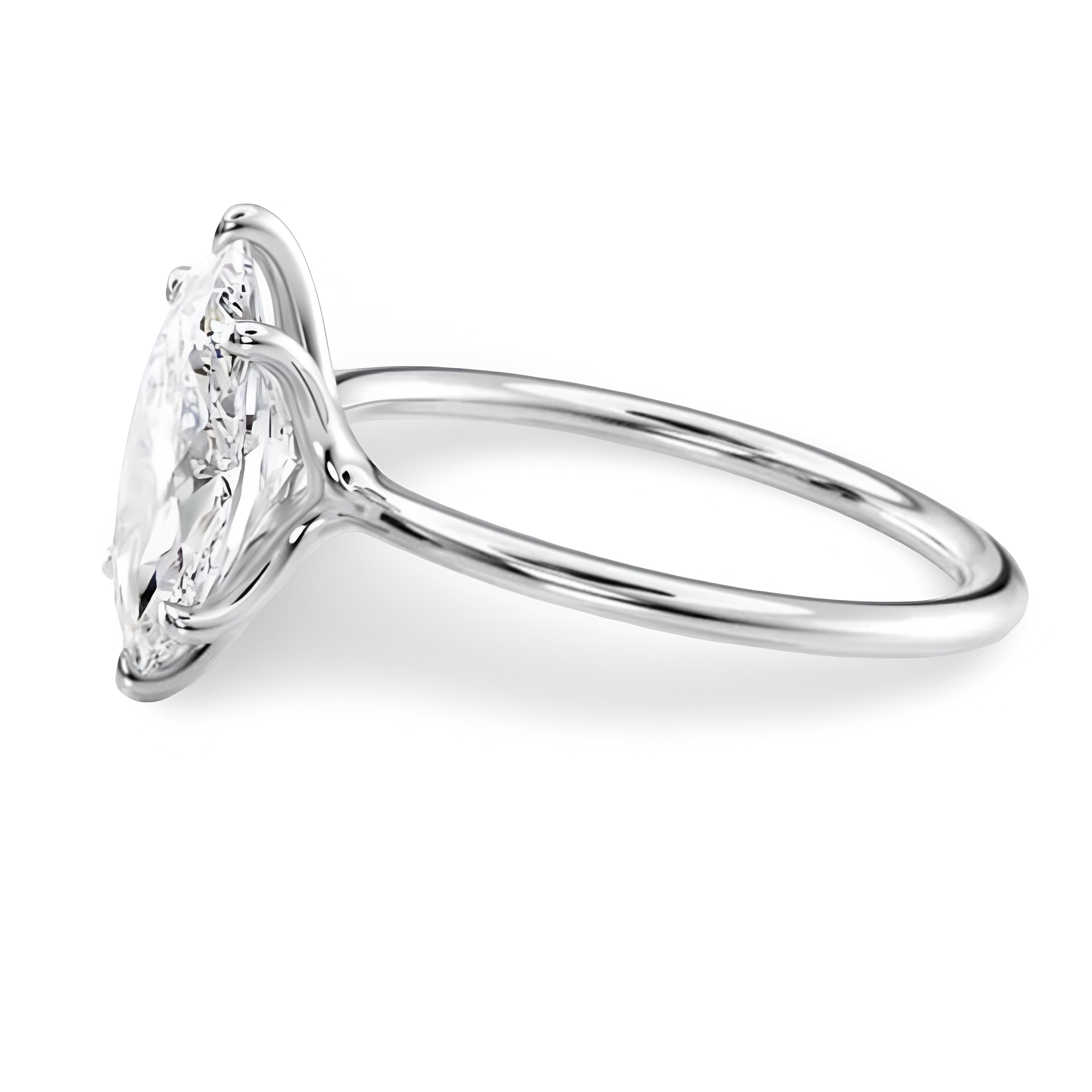 3.0CT MARQUISE CUT™️ with 6 Prongs