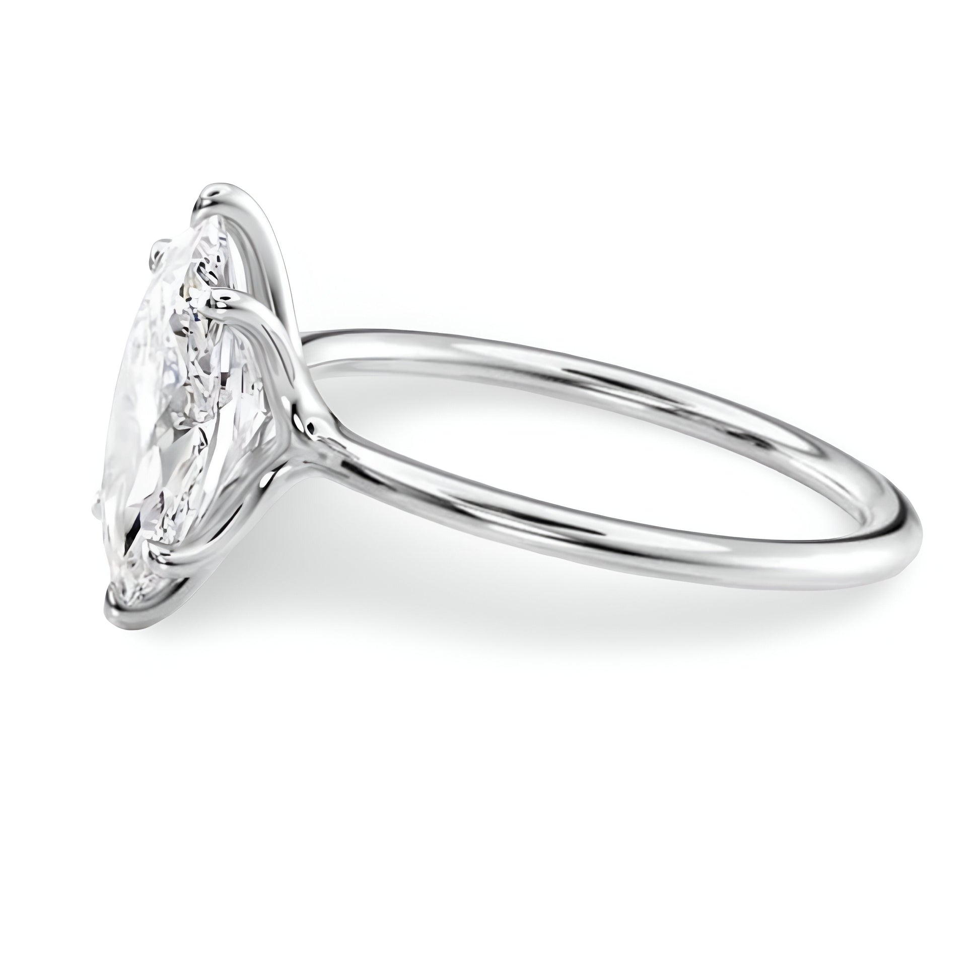 3.0CT Marquise Cut W/ 6 Prongs MG ESSENCE
