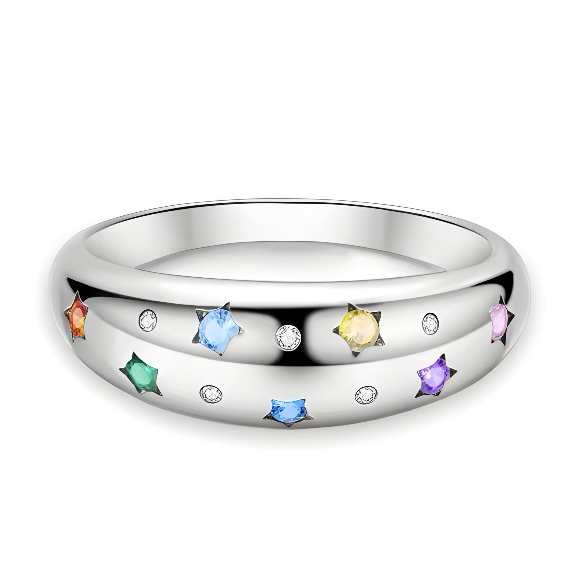 MG Violet Aura Ring MG ESSENCE