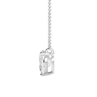 2.0ct Heart Solitaire Necklace
