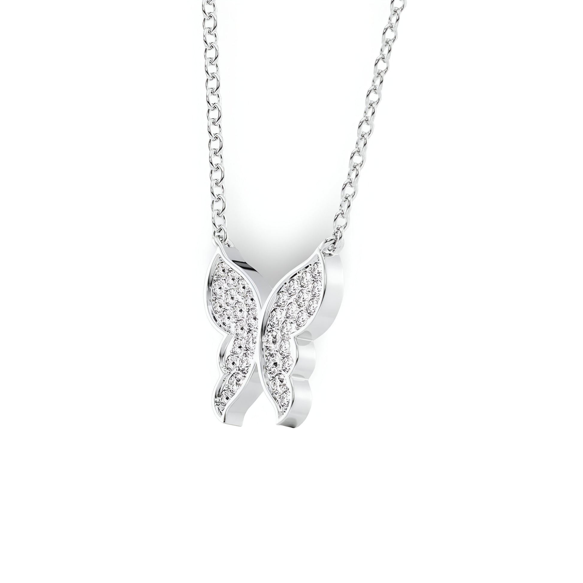 Moonlit Butterfly Necklace MG ESSENCE