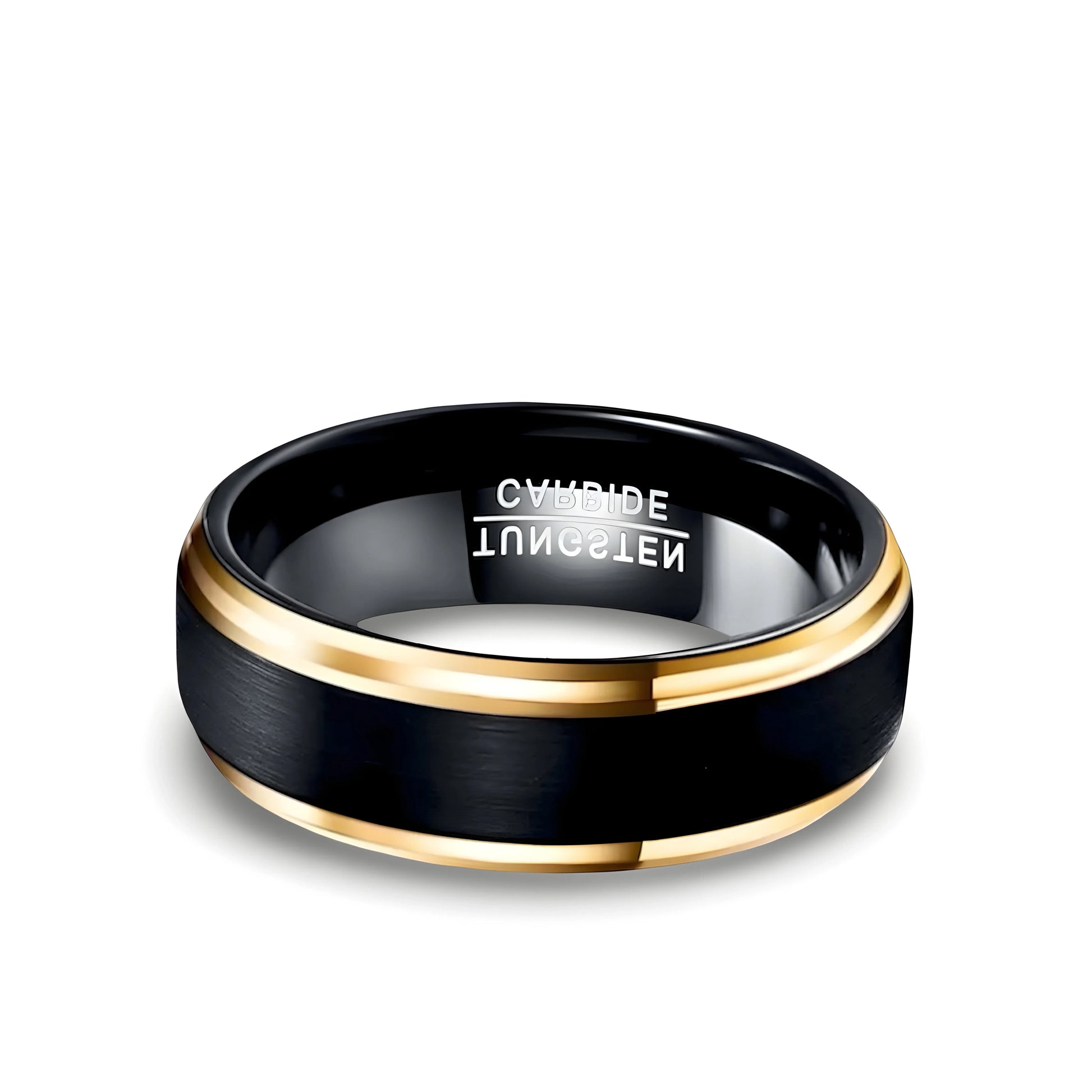 The Imperium Gold Tungsten Carbide Ring - MG ESSENCE