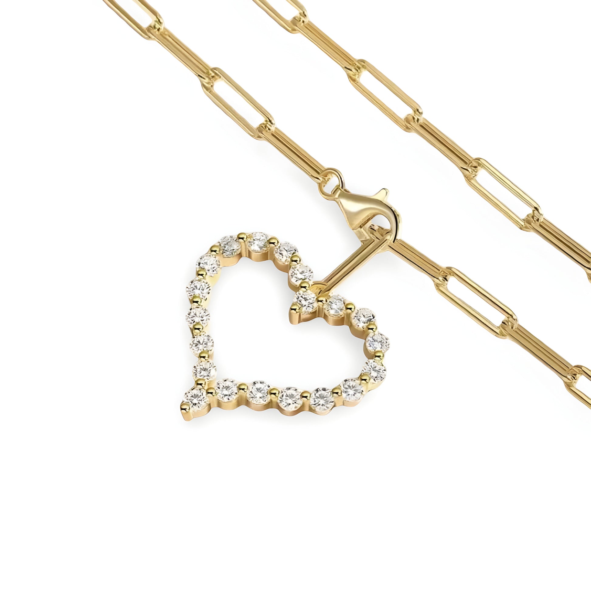 Auréline™ 18K Gold-Plated Heart Necklace - MG ESSENCE