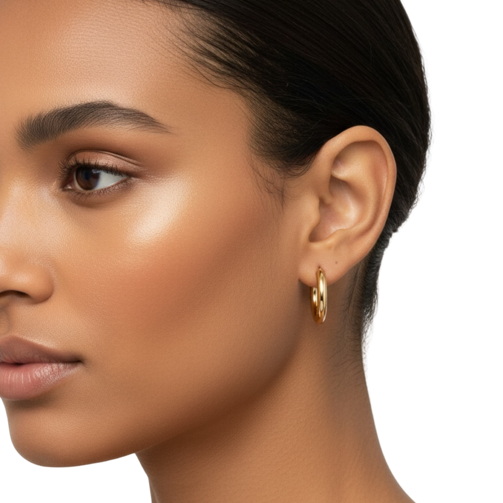 Classic 9K Yellow Gold Hoops – Perfect Everyday Elegance