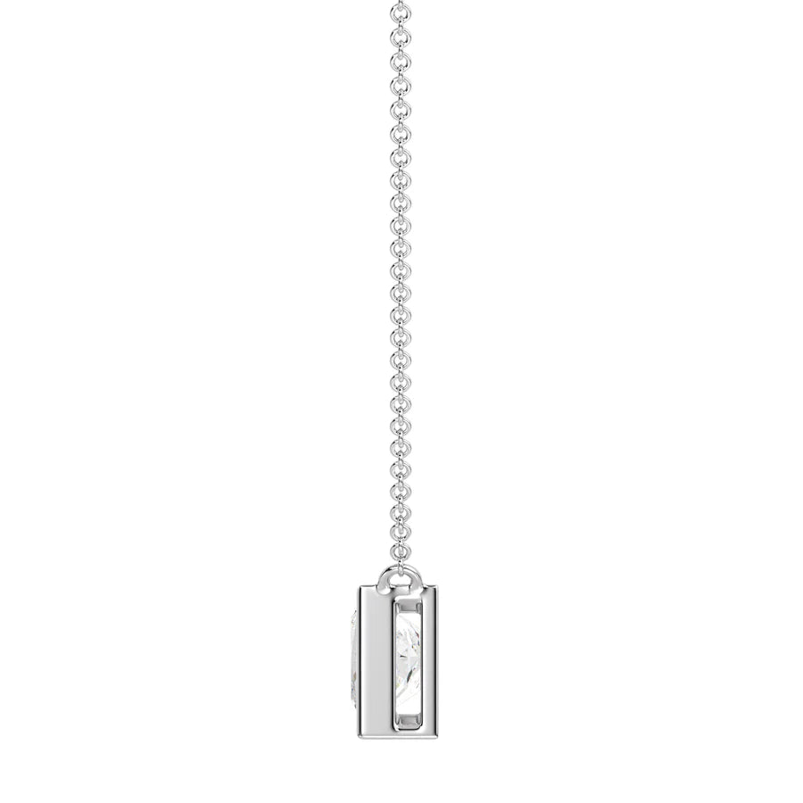 2.5 CT Cushion Cut Majestic Necklace - MG ESSENCE