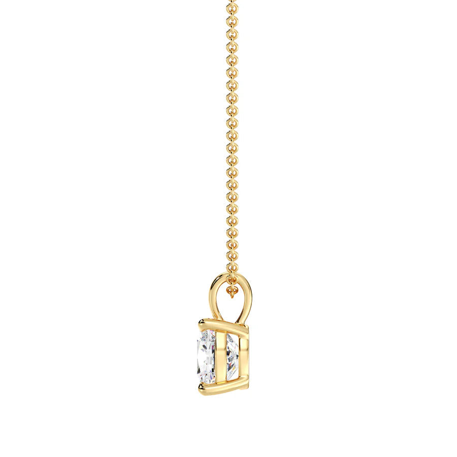 2.5 CT Oval Cut Celestial Necklace - MG ESSENCE