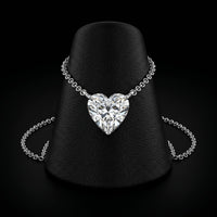 2.0ct Heart Solitaire Necklace