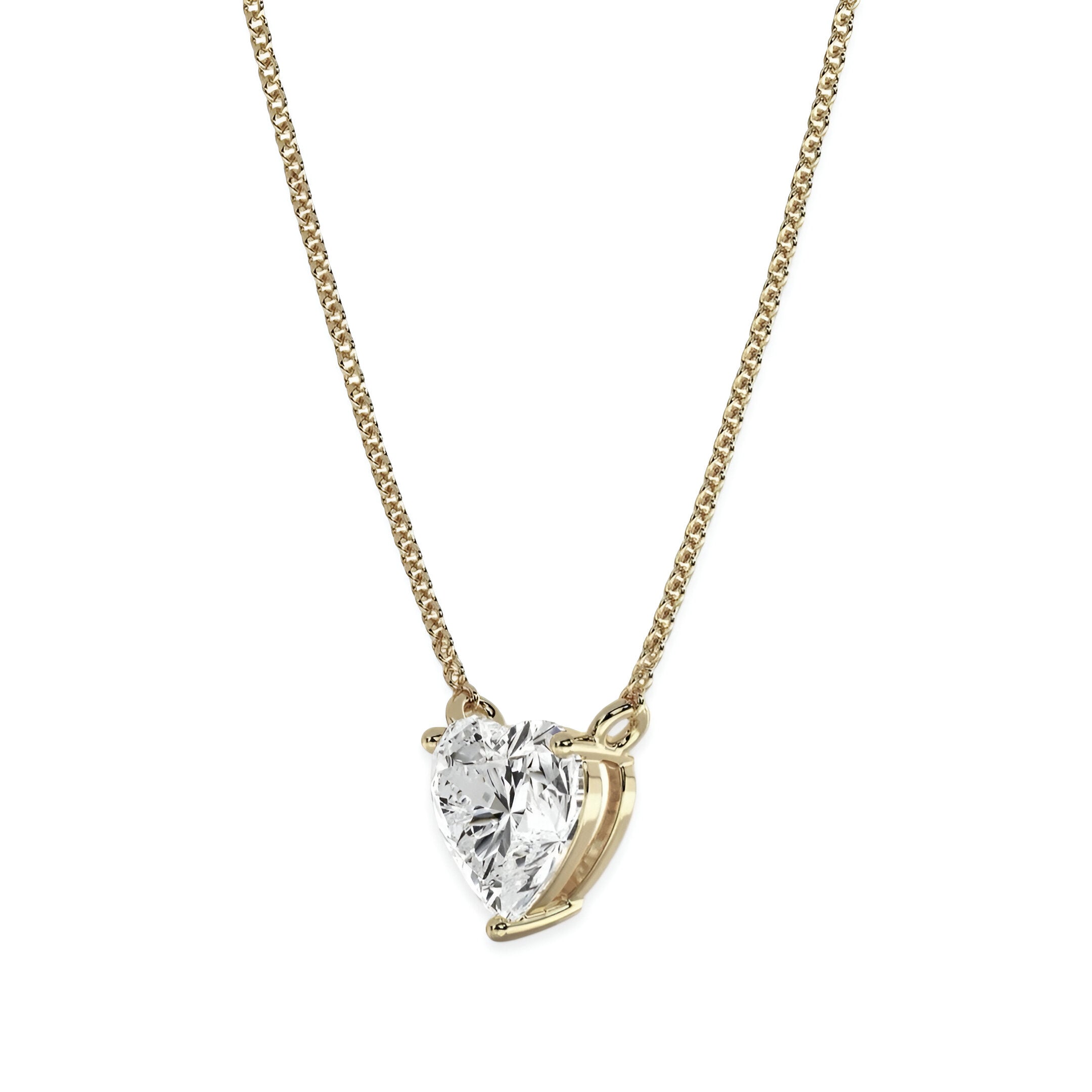 MG TIMELESS GOLD Heart Gold Necklace