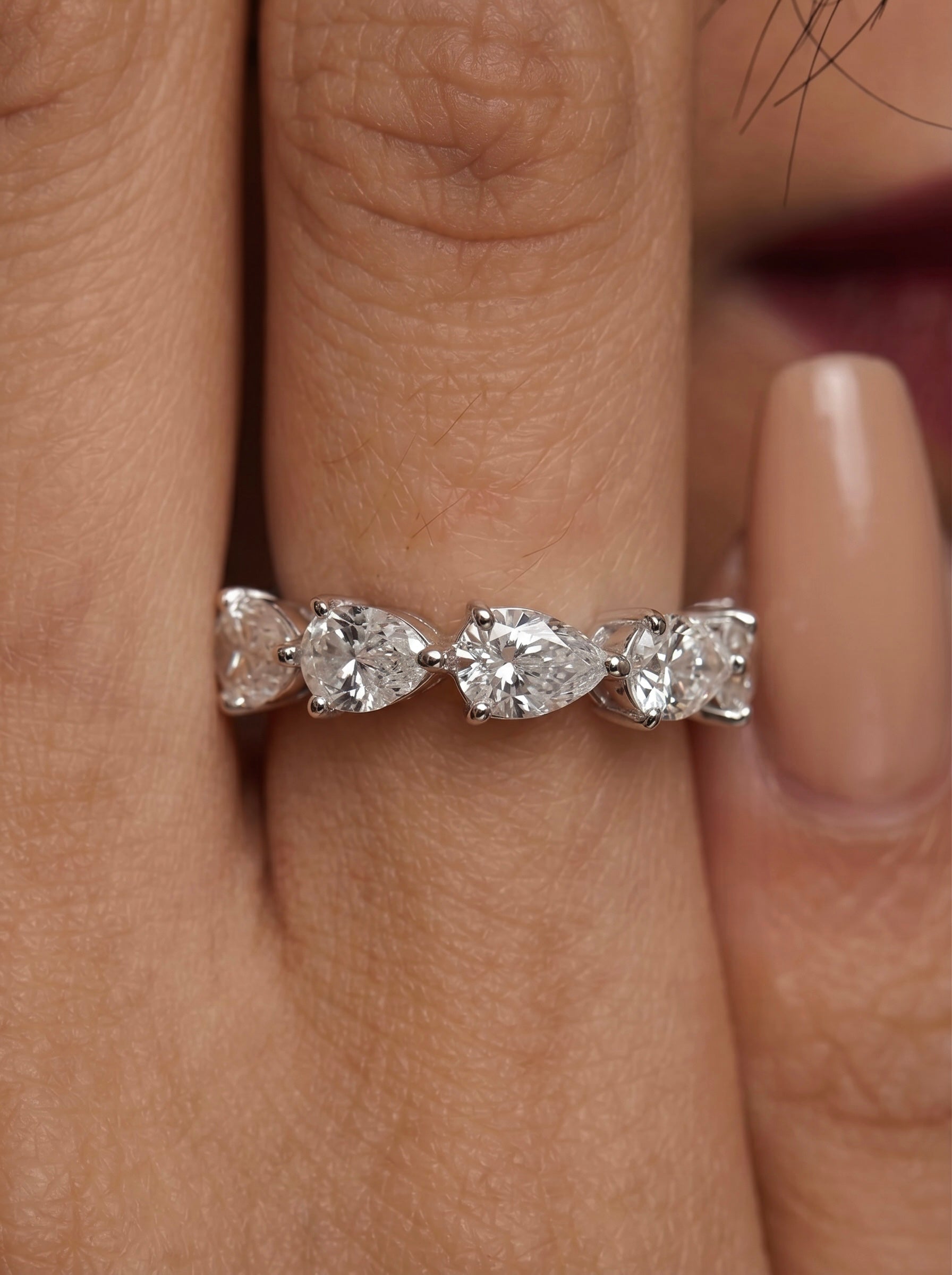 Pear Royale™ Full Eternity Band