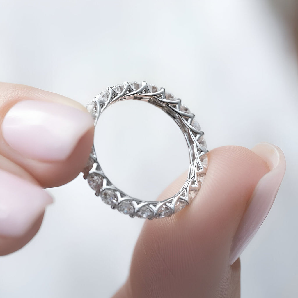 MG PREMIER®️ TRELLIS ETERNITY BAND MG ESSENCE