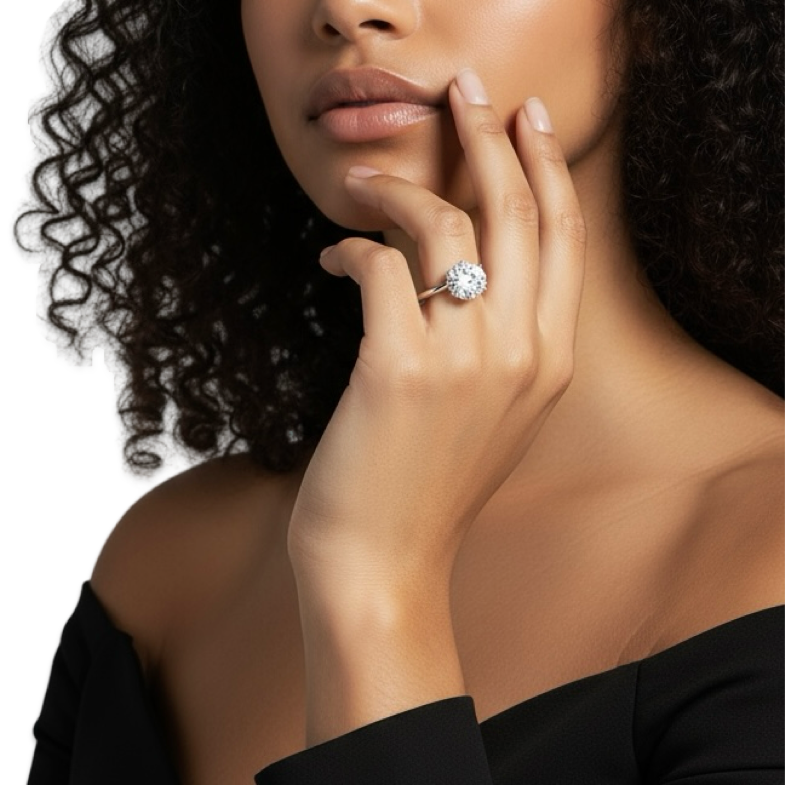 5.0CT Round Brilliant Solitaire Ring™️ – Tiffany-Style 6-Prong MG ESSENCE