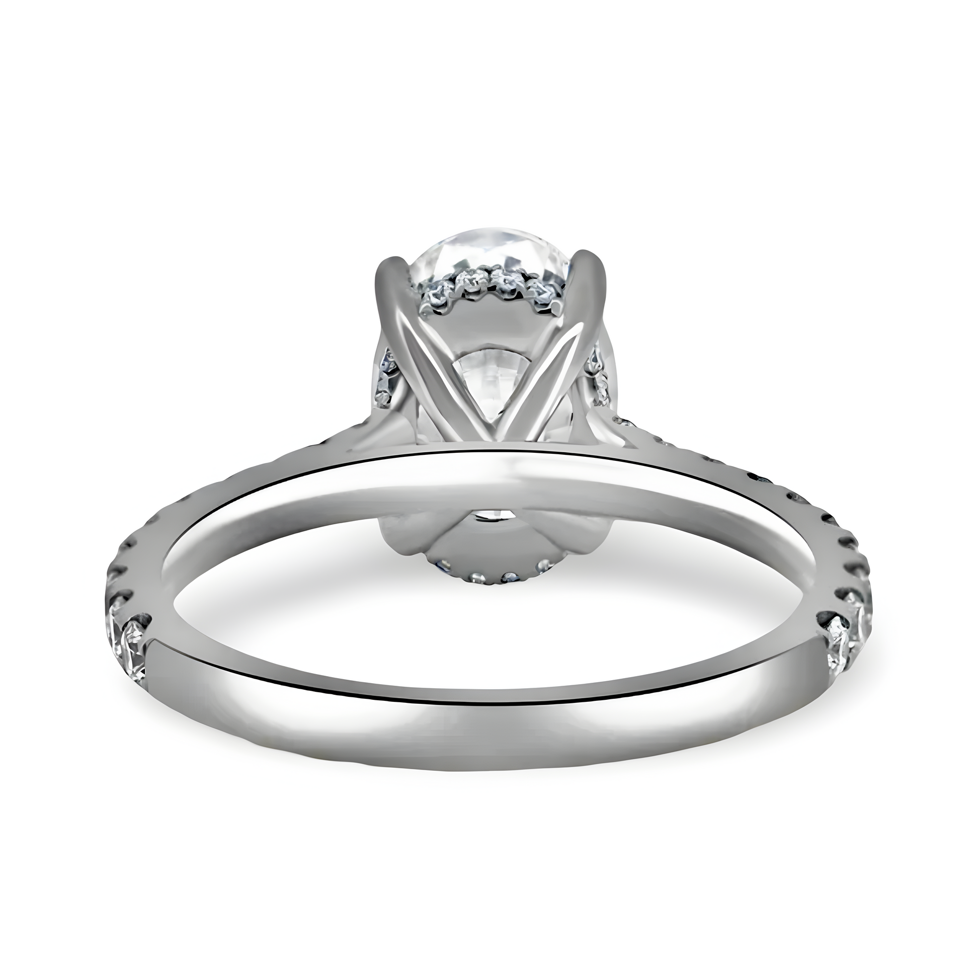 MG OLYSSIA®3.0 CT Oval Cut Ring - MG ESSENCE
