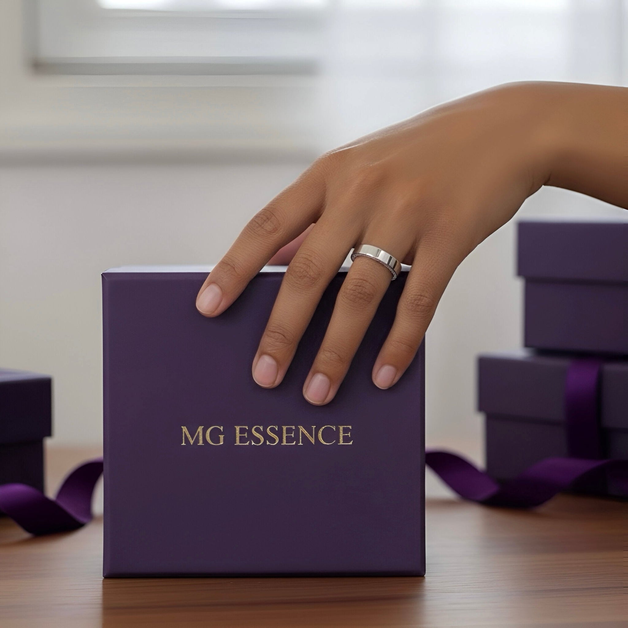 MG LUCENTIS™ – Men’s Moissanite Band