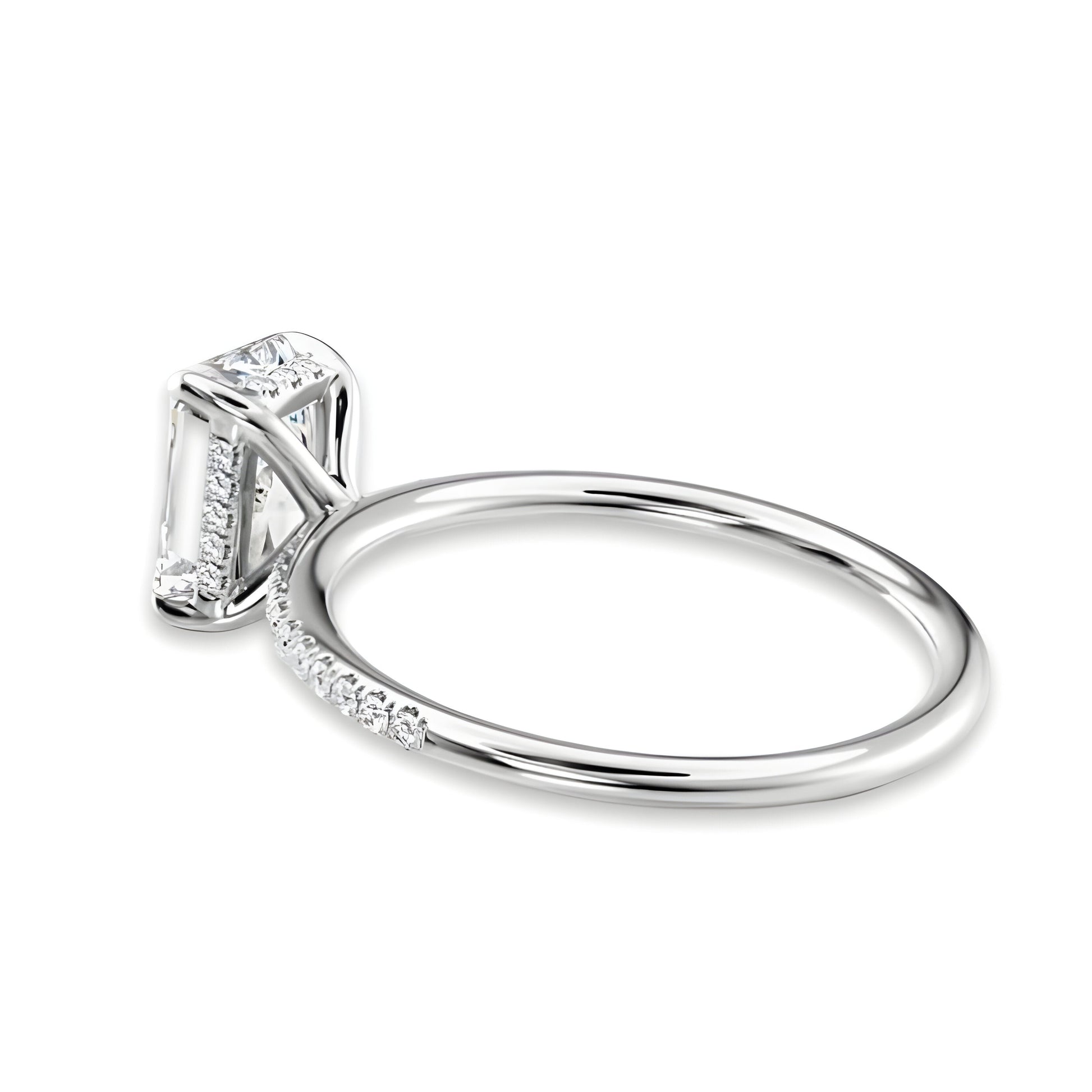 MG VANTER GLOW®️ 4.0 CT Radiant Cut Yara Ring MG Essence