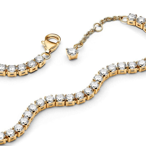 18k Sparkling Tennis Bracelet - MG ESSENCE