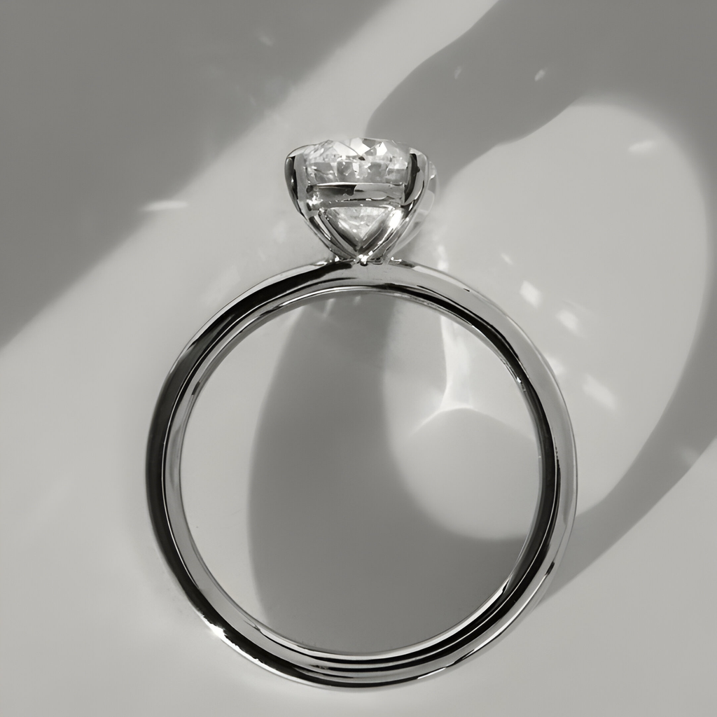5.0CT Oval Cut In Cubic Zirconia & Sterling Silver MG ESSENCE