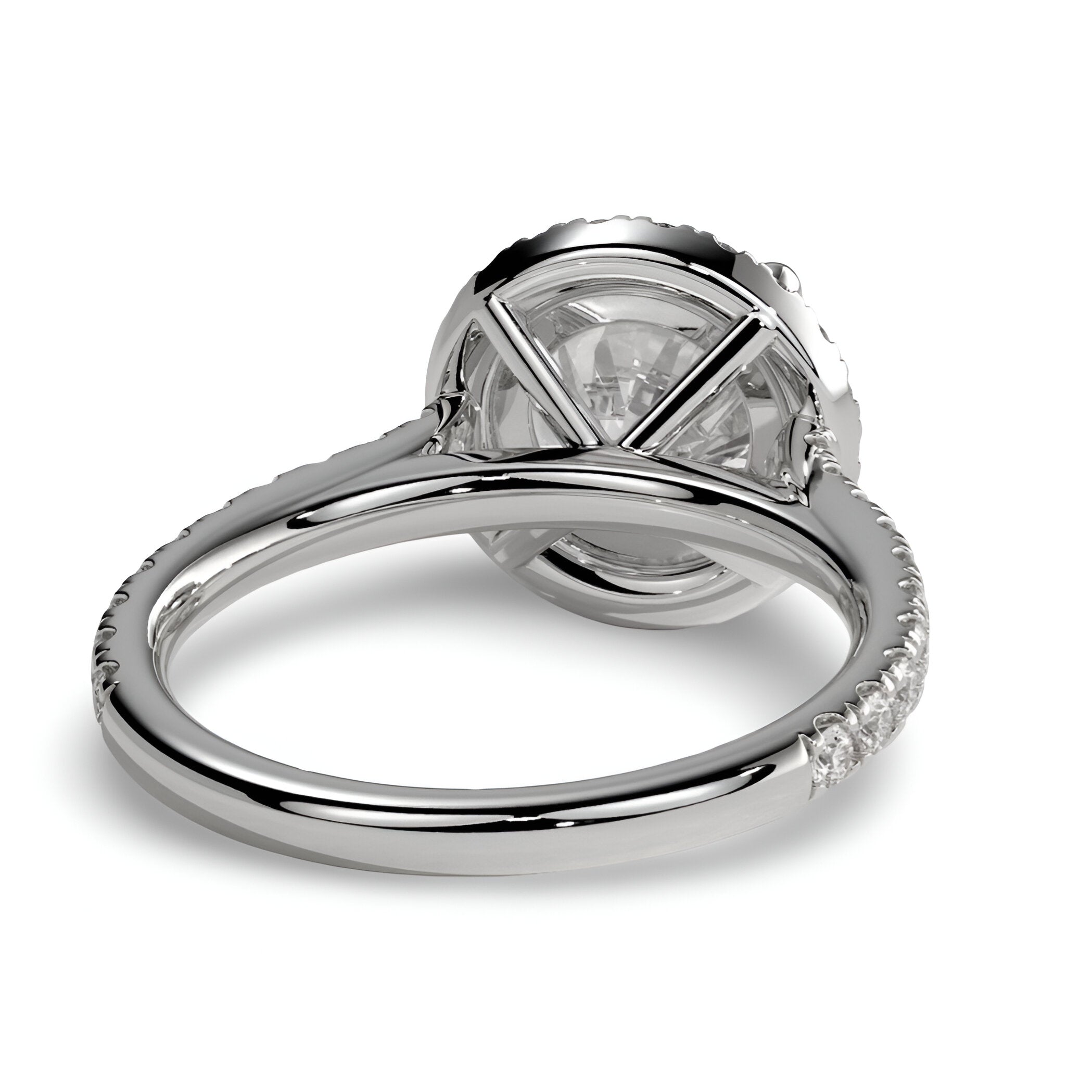 THE ASTRID™️ 2.0CT Round Halo in Signature Pavé