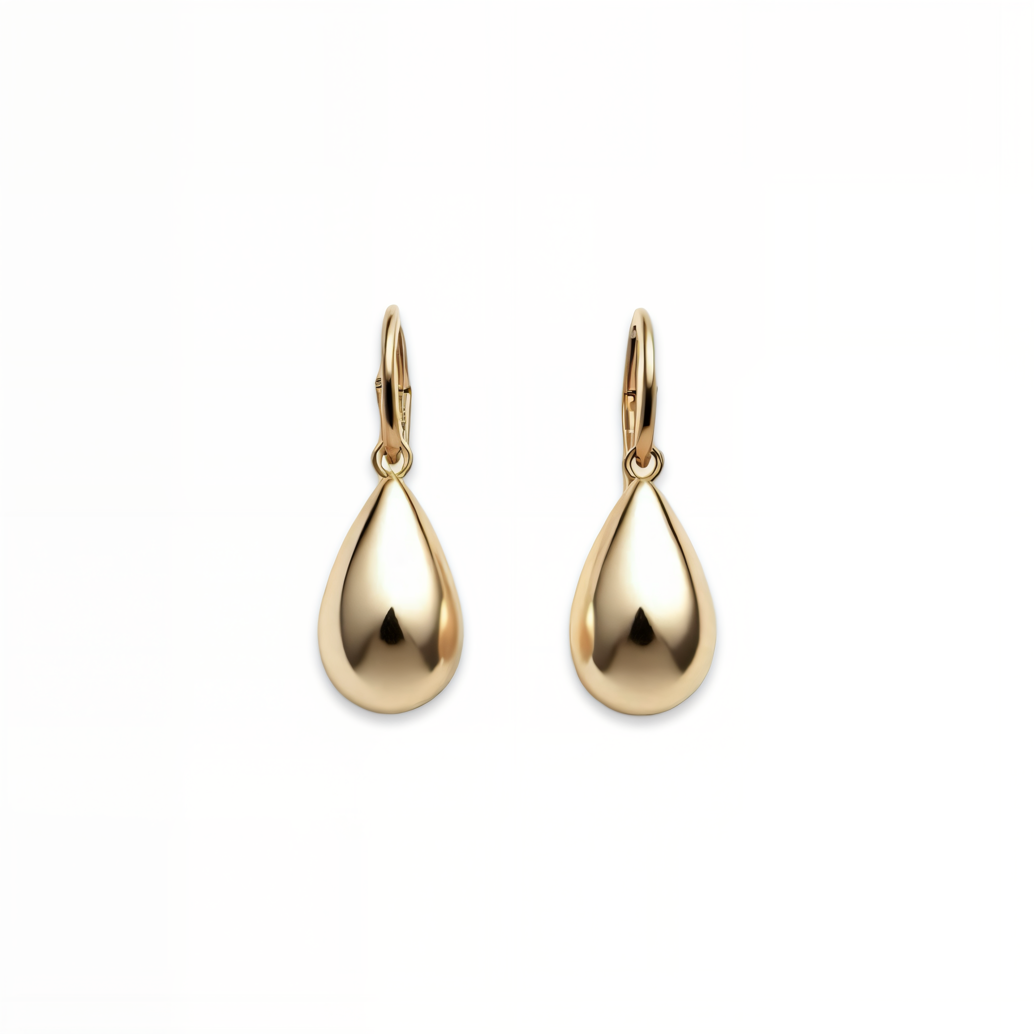 Aurelia Tear Drop Earrings – 9K Yellow Gold