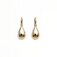 Aurelia Tear Drop Earrings – 9K Yellow Gold