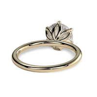 2.0ct Premium Round Brilliant Solitaire Ring – 6-Claw Tiffany Setting | 9K–18K Yellow Gold