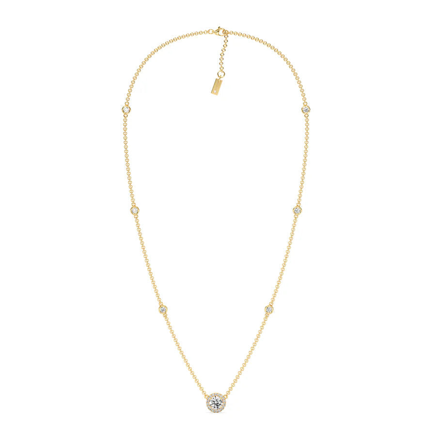 Gold Eternal Life Necklace - MG ESSENCE