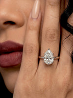 MG ESSENCE™️ – Aurelia 2.0ct Pear Solitaire Ring