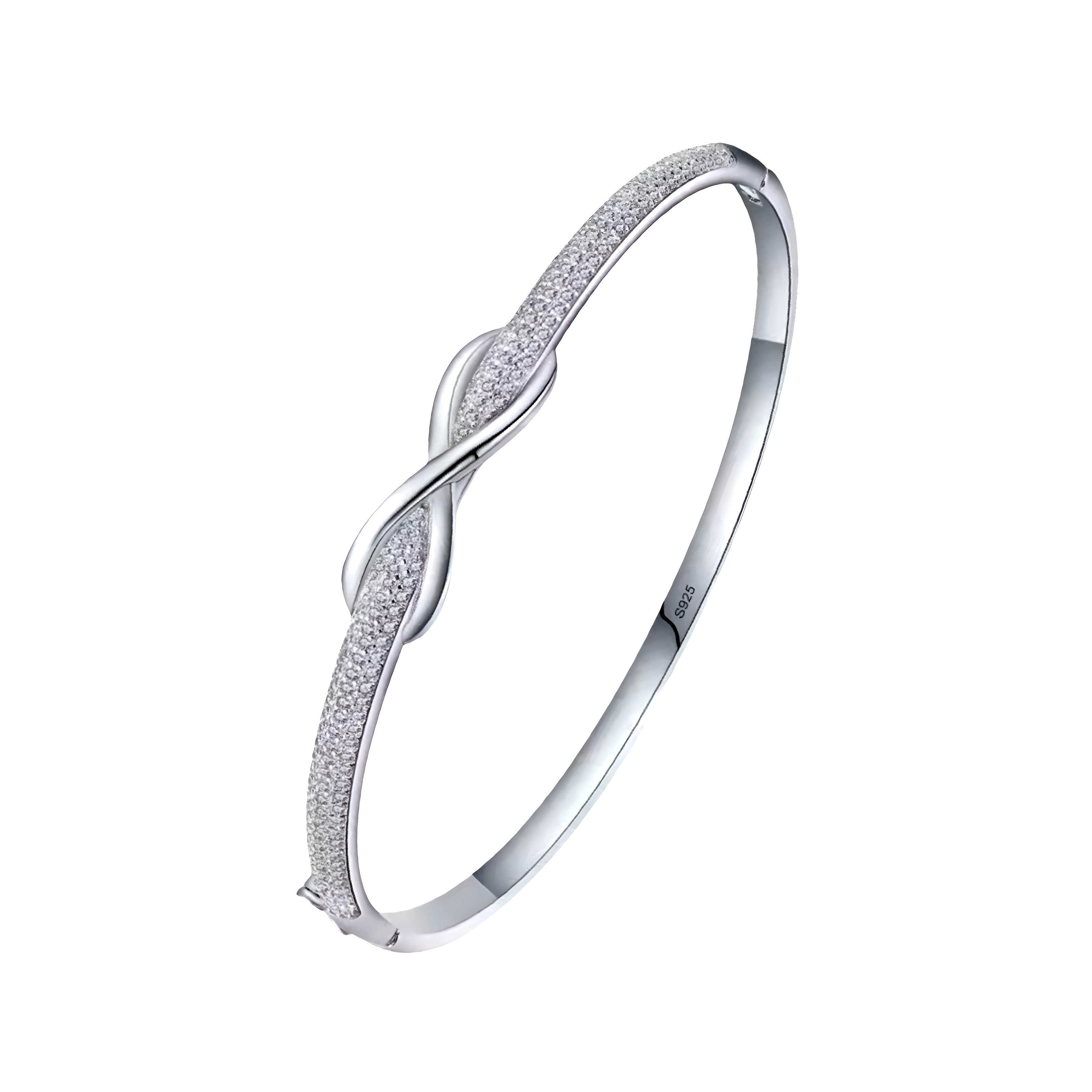 Eternal Promise™ Sterling Silver Bangle