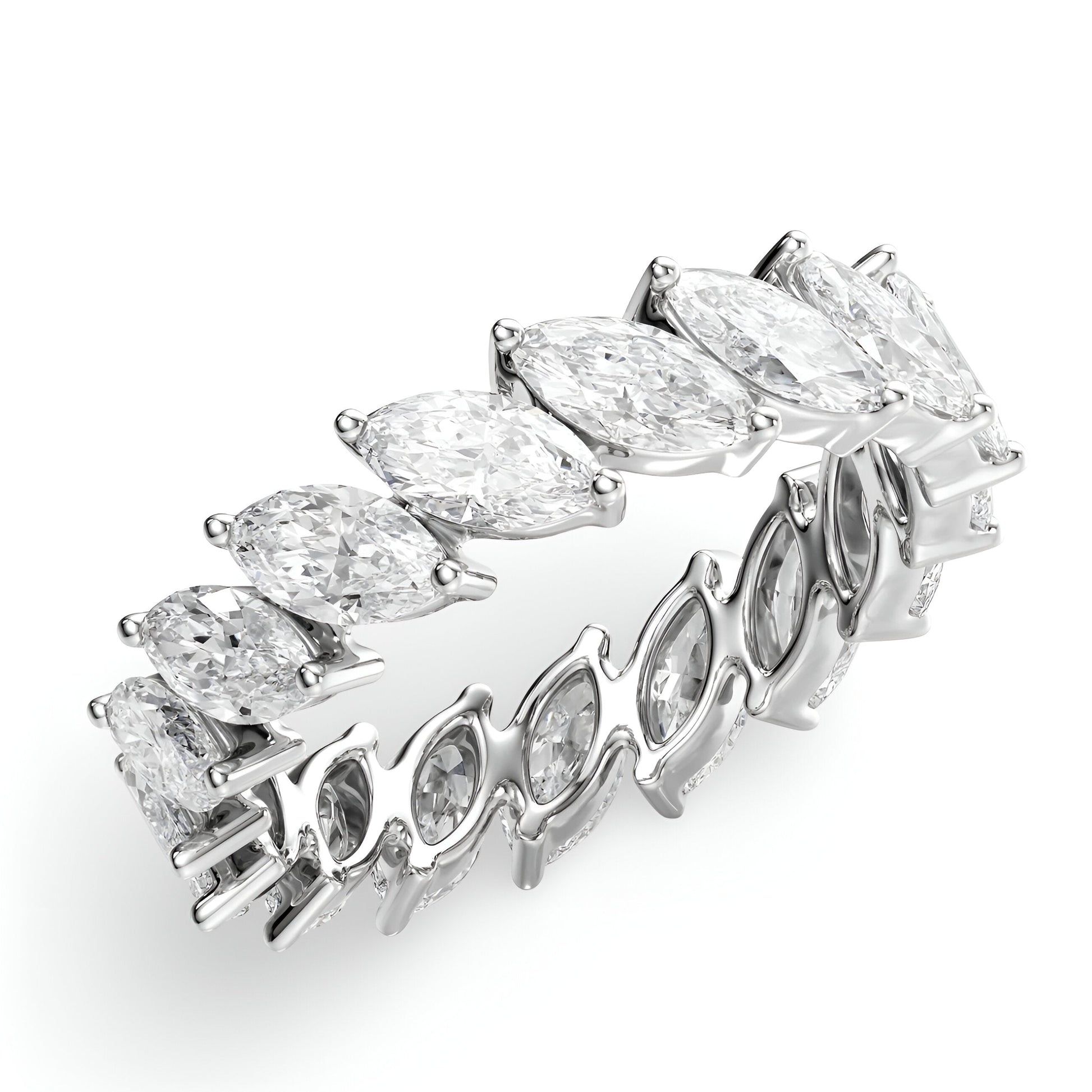 The Royal Leaf Marquise Band MG ESSENCE