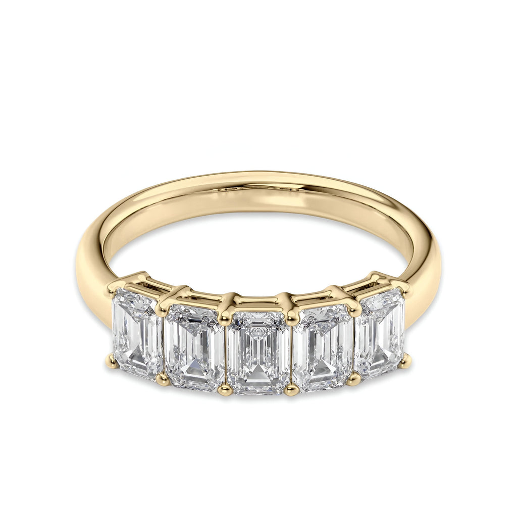 2.0 CT PRINCESS CUT RING W/ PAVE BAND®️ MG Essence