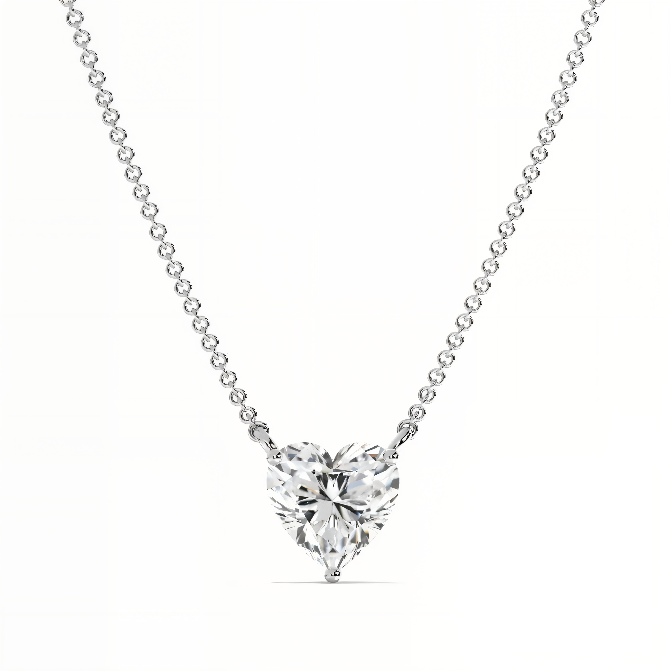 MG TIMELESS Silver Heart Necklace