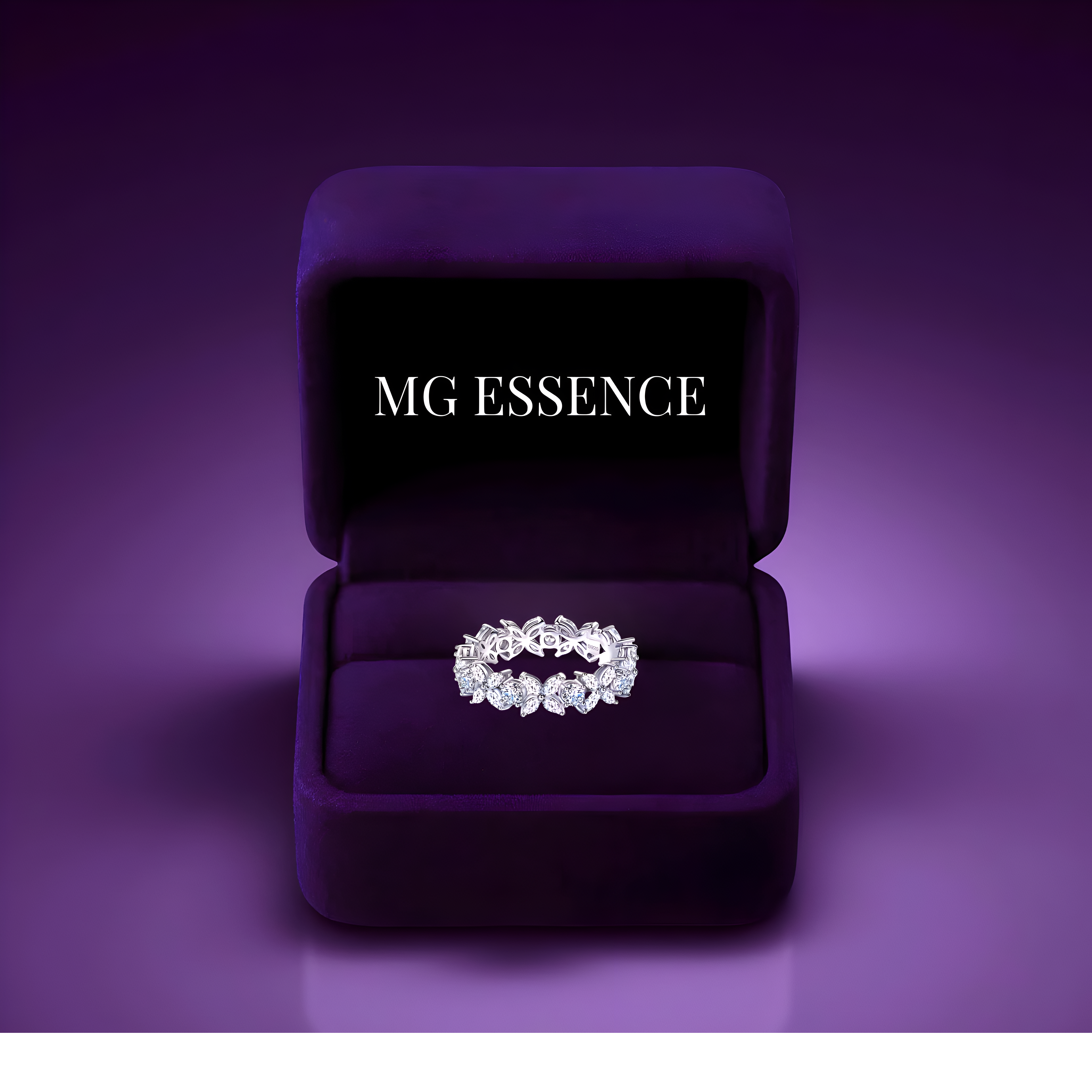 THE LUMIÈRE™️ Marquise & Round Brilliant Eternity Band