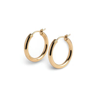 Classic 9K Yellow Gold Hoops – Perfect Everyday Elegance