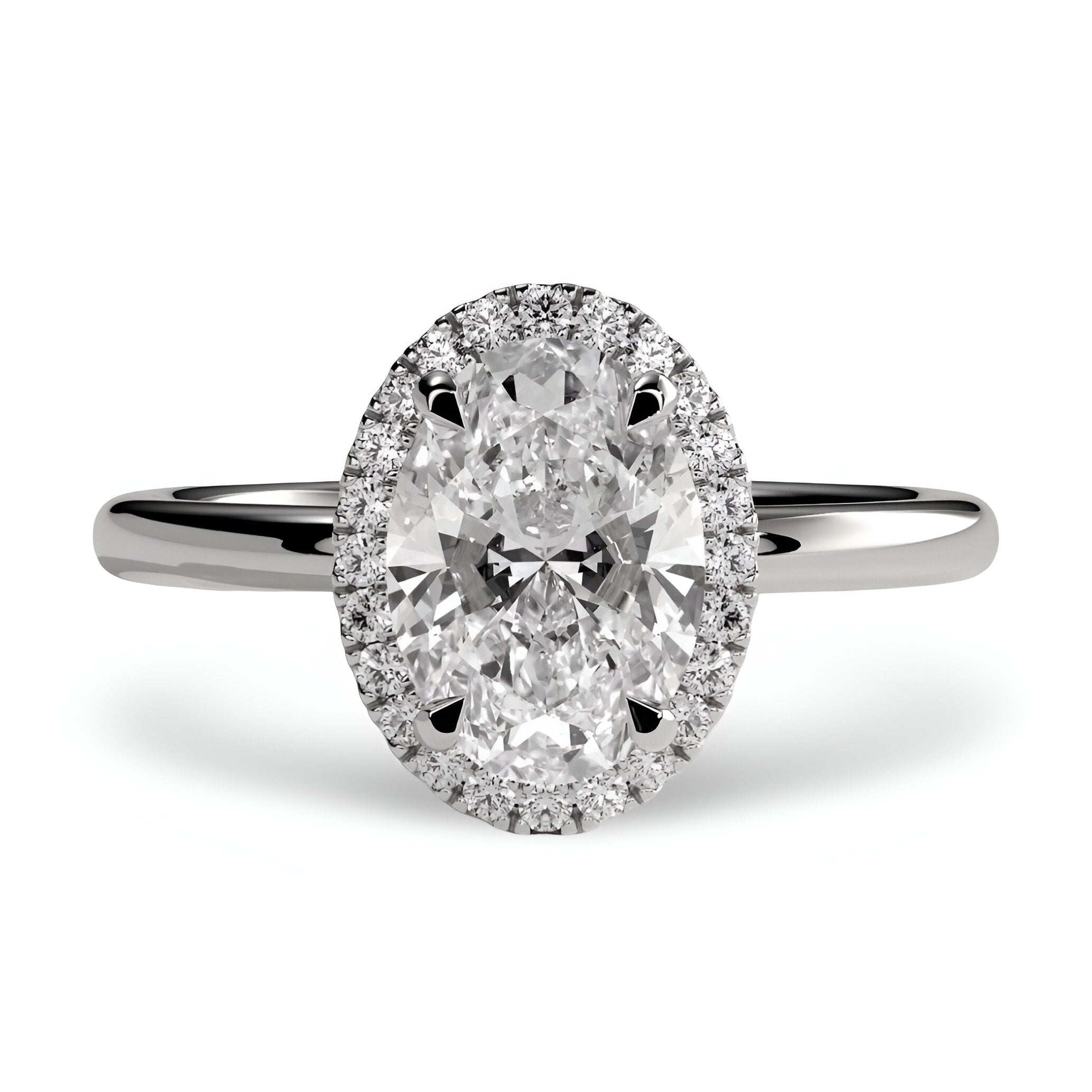 MG VERELE™️ 3.0CT Oval Halo Ring