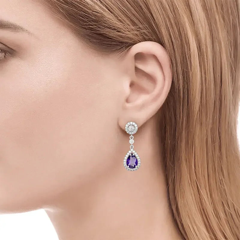 European Pear Cut Earrings - MG ESSENCE