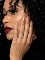 Radiant Cut Bezel Eternity Band