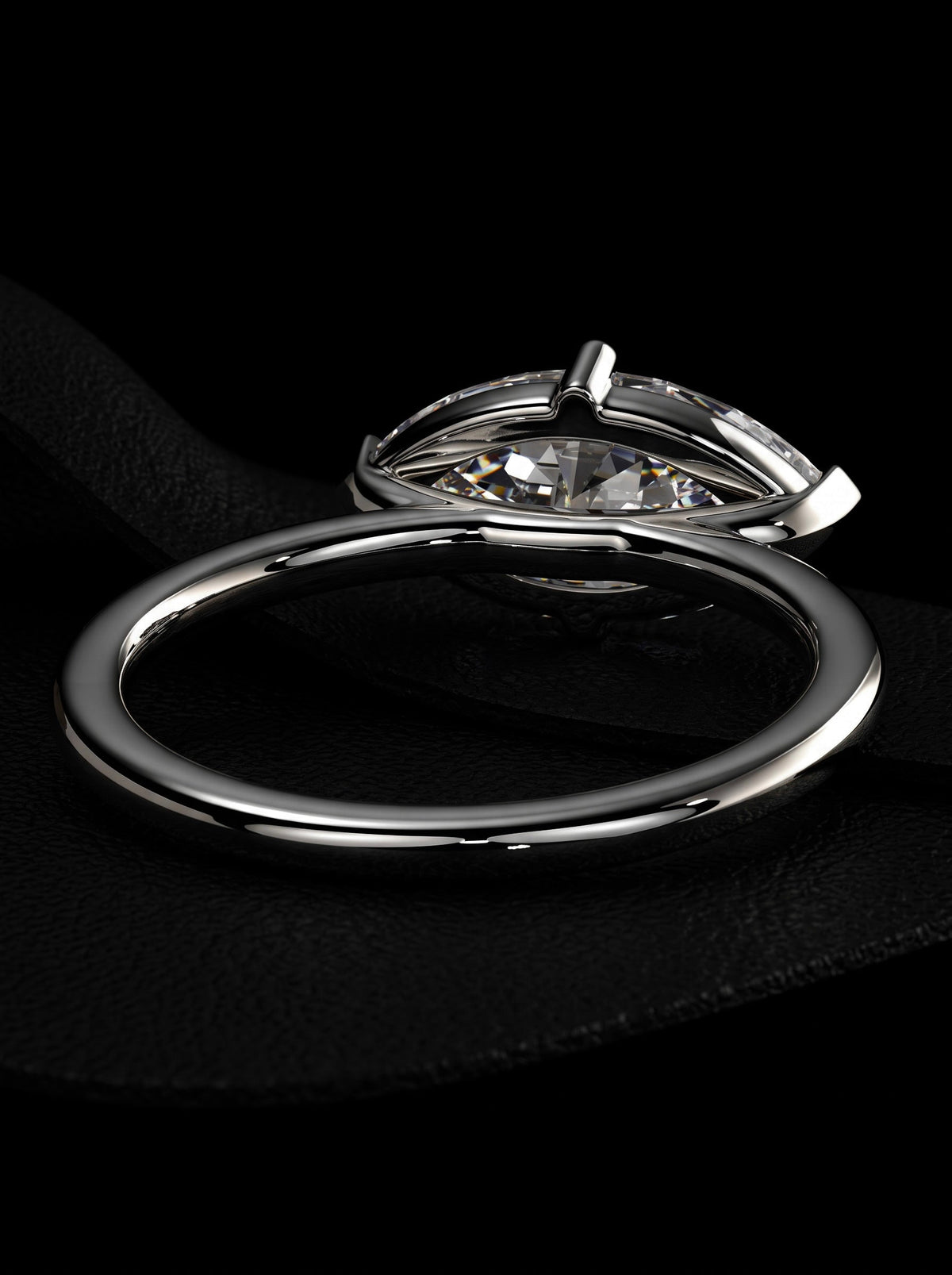 3.0ct Marquise East–West Solitaire MG ESSENCE