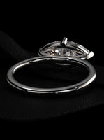 3.0ct Marquise East–West Solitaire