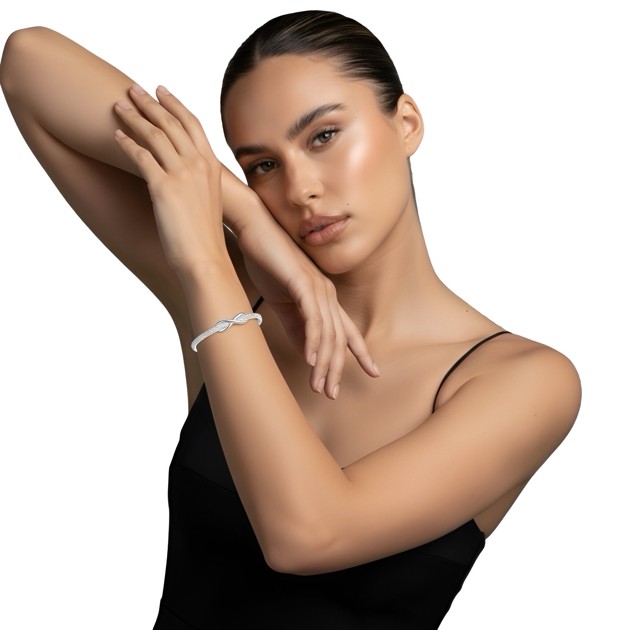 Eternal Promise™ Sterling Silver Bangle