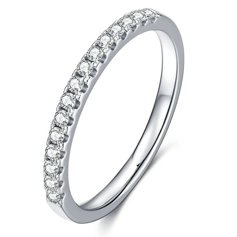 Sole Engagement Moissanite Band - MG ESSENCE
